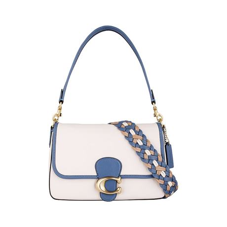 Coach蔻驰中免独家限定系列拼色SOFT TABBY单肩包CB831 B4CAH